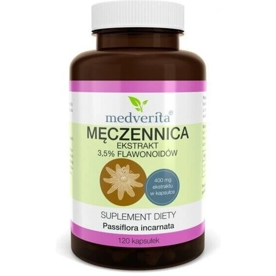Medverita Passionsblume 400 mg 120 Kapseln