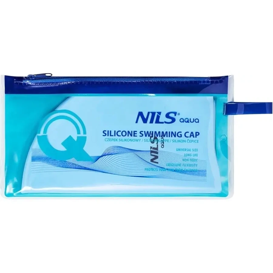 Abisal NILS AQUA bouchon en silicone bleu clair 1 pièce.
