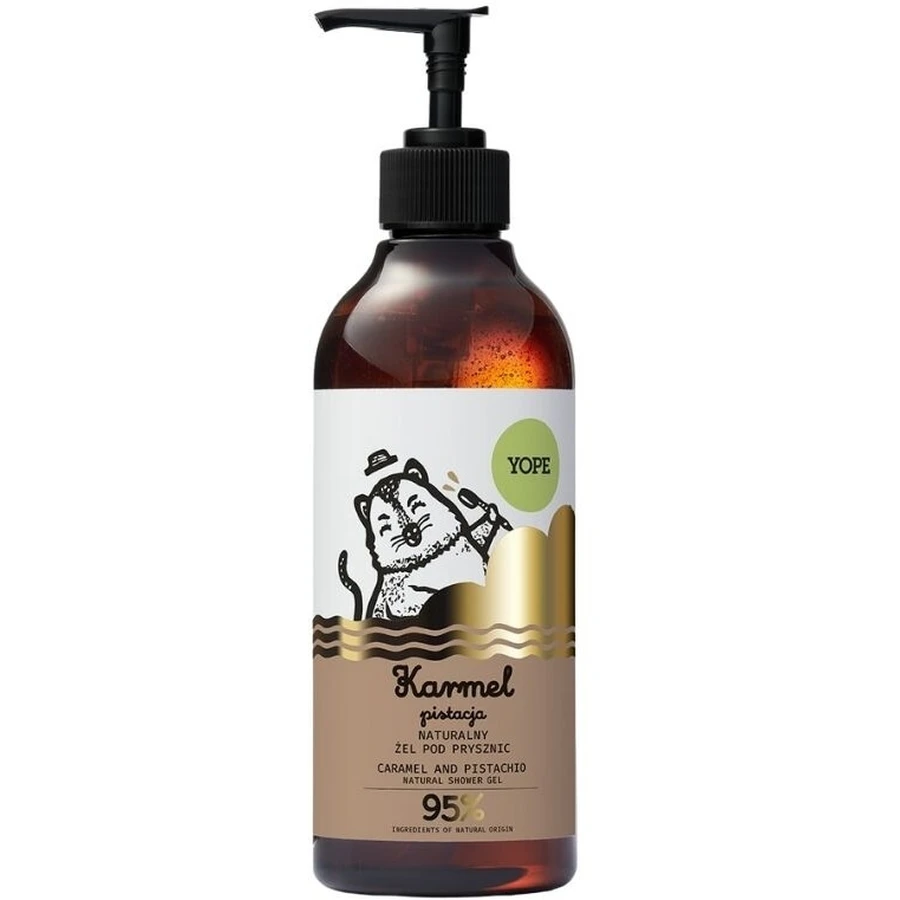 YOPE Gel de Ducha Caramelo & Pistacho 400 ml