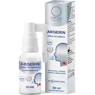 Spray pour la gorge Ring Argerin pour les 6 ans et plus 30 ml.