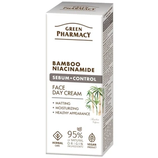 Green Pharmacy Face cream for day bamboo, niacinamide ...