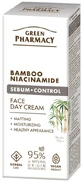 Green Pharmacy Face cream for day bamboo, niacinamide ...