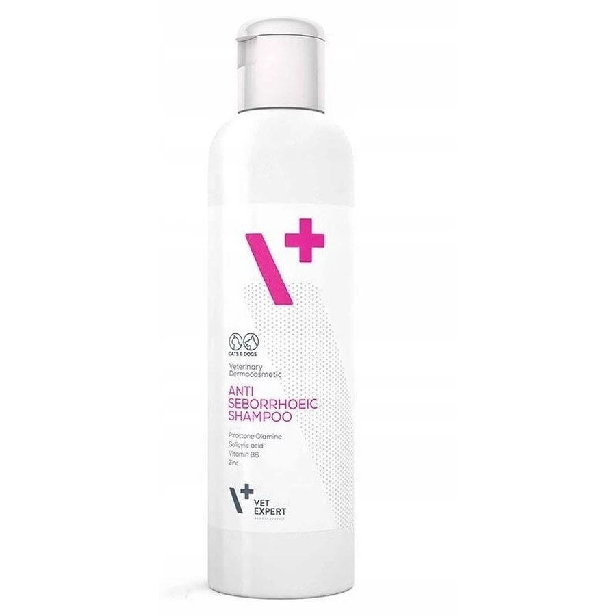 Vetexpert Champú antiseborrea para perros y gatos 250ml