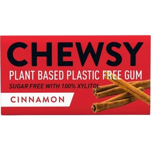 Chewsy Cinnamon chewing gum with xylitol 10 pieces