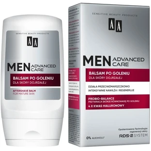 AA Men Advanced Care Bálsamo Aftershave para Pieles Maduras ...