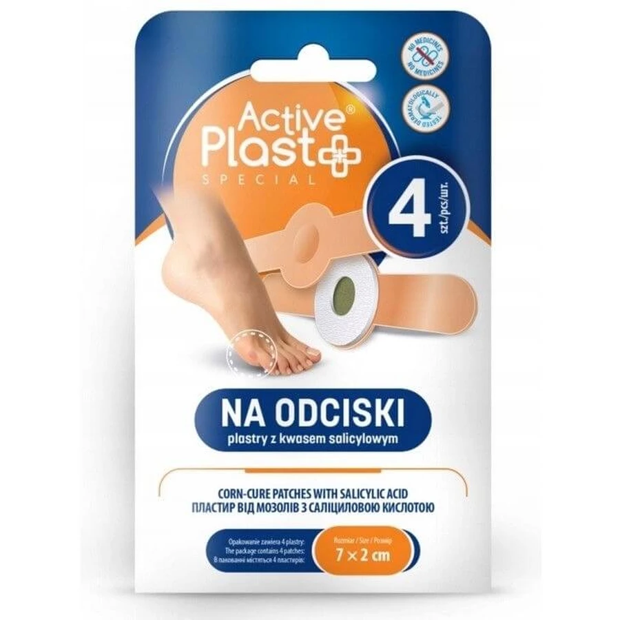 ActivePlast Patchs Spécial Cors avec Acide Salicylique ...
