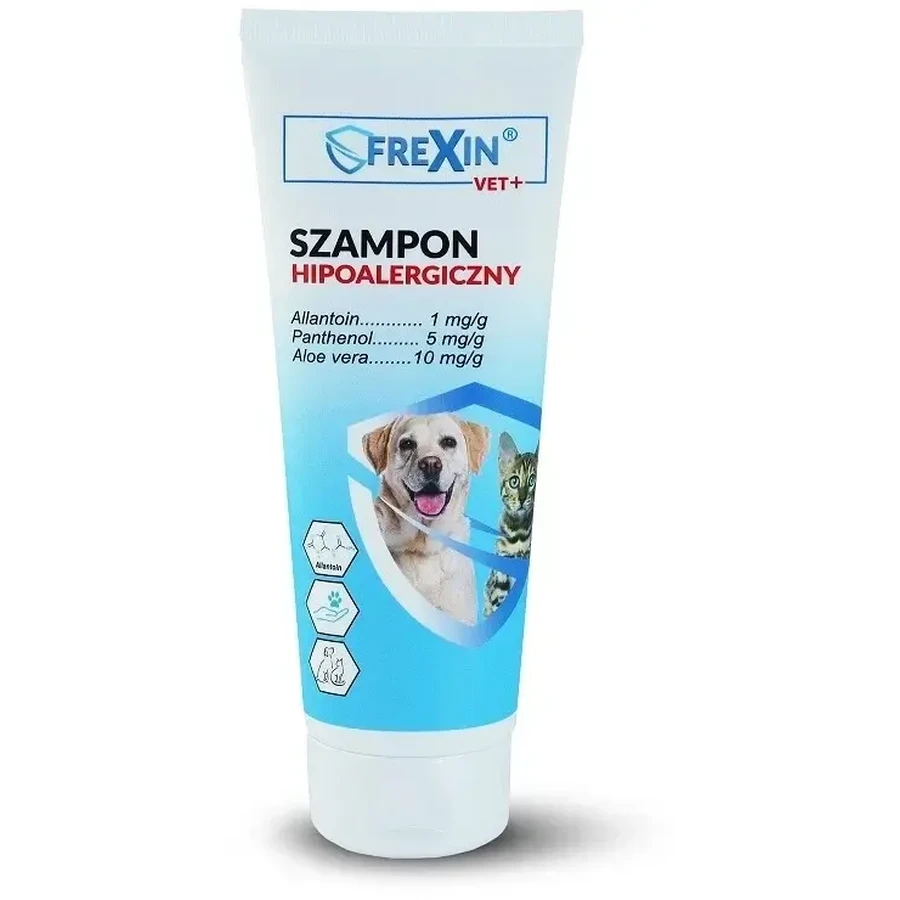 Frexin Vet+ Champú hipoalergénico para perros y gatos 220 g