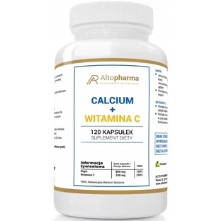 Altopharma Calcium + Vitamin C 120 capsules