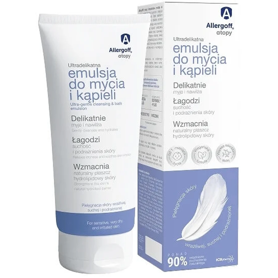 Allergoff Atopy Ultradelicaat emulsie voor wassen en baden ...