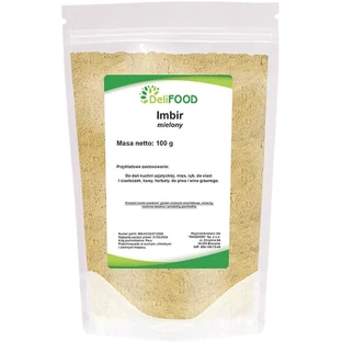 DeliFOOD Gemahlener Ingwer 100 g