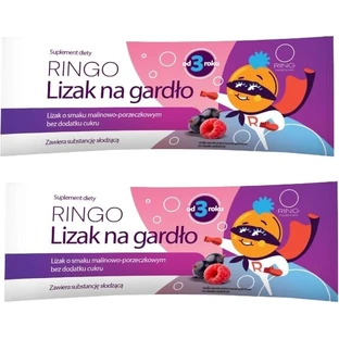 Ringo Throat Lollipop mit Himbeer- und Johannisbeergeschmack ohne ...