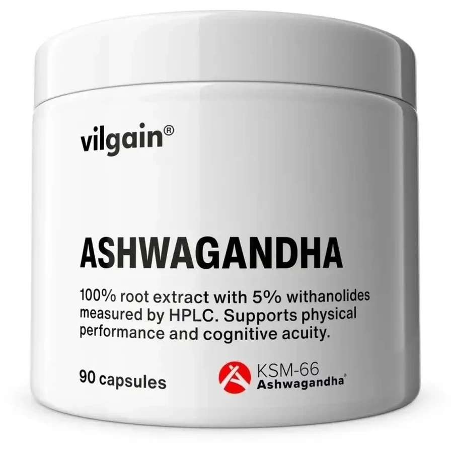 Vilgain Ashwagandha 90 Kapseln