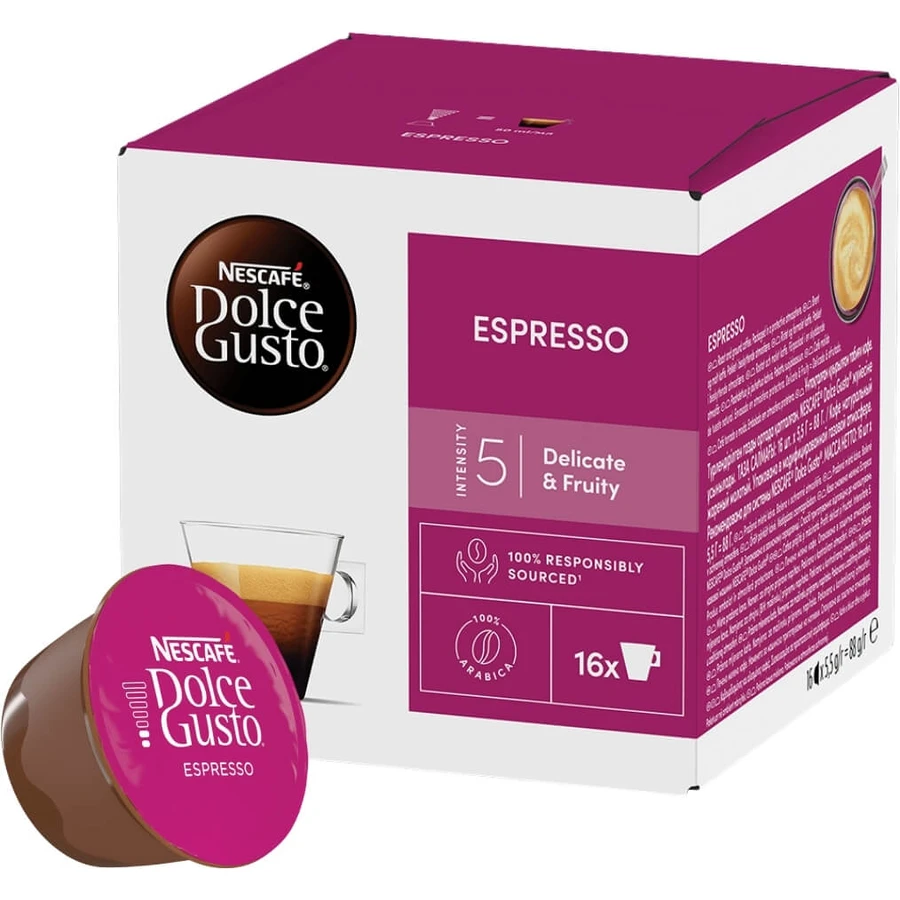 Nescafe Dolce Gusto Espresso 16 cápsulas
