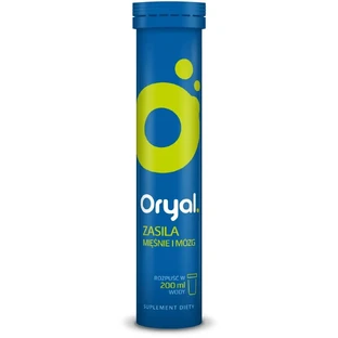 Oryal Fizzzy+ Zitrone-Limette 20 Brausetabletten