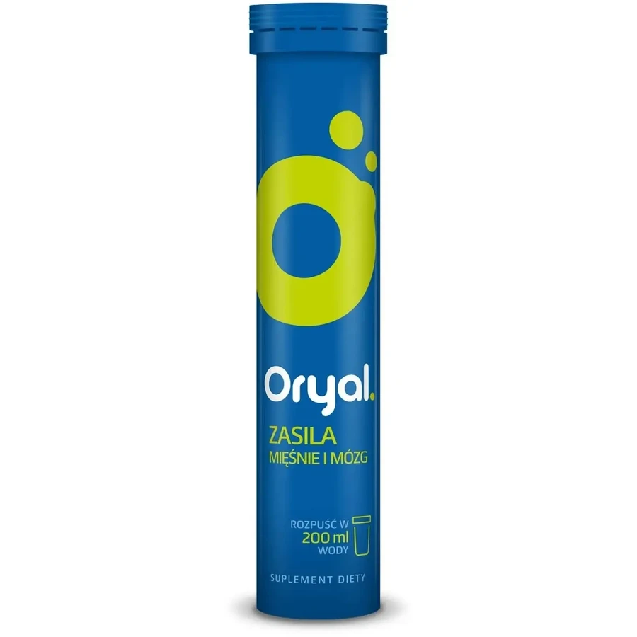 Oryal Fizzzy+ Zitrone-Limette 20 Brausetabletten