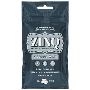 Zinq Licorice Mint Chewing Gum 22 pcs.