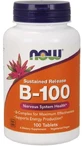 NOW FOODS B-100 Complexe de vitamines B étendu ...
