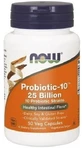 NOW FOODS Probiotic-10 25 Billionen 50 Kapseln.