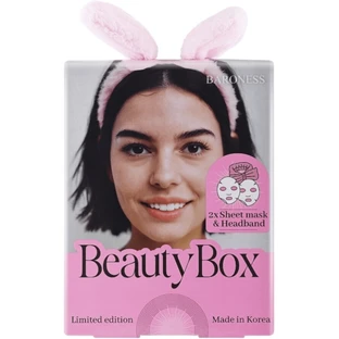 Baroness Beauty Box Set: Stirnband + 2 Masken