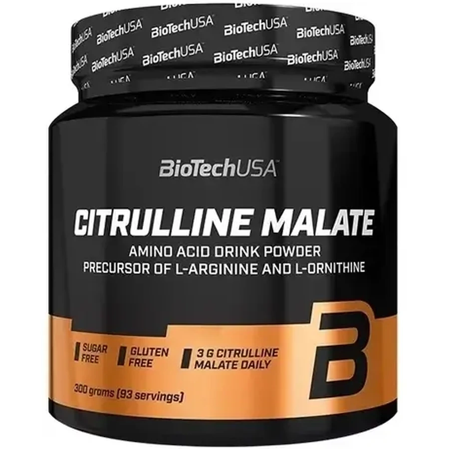 BioTech USA Citrullin mit grünem Apfelgeschmack 300 g