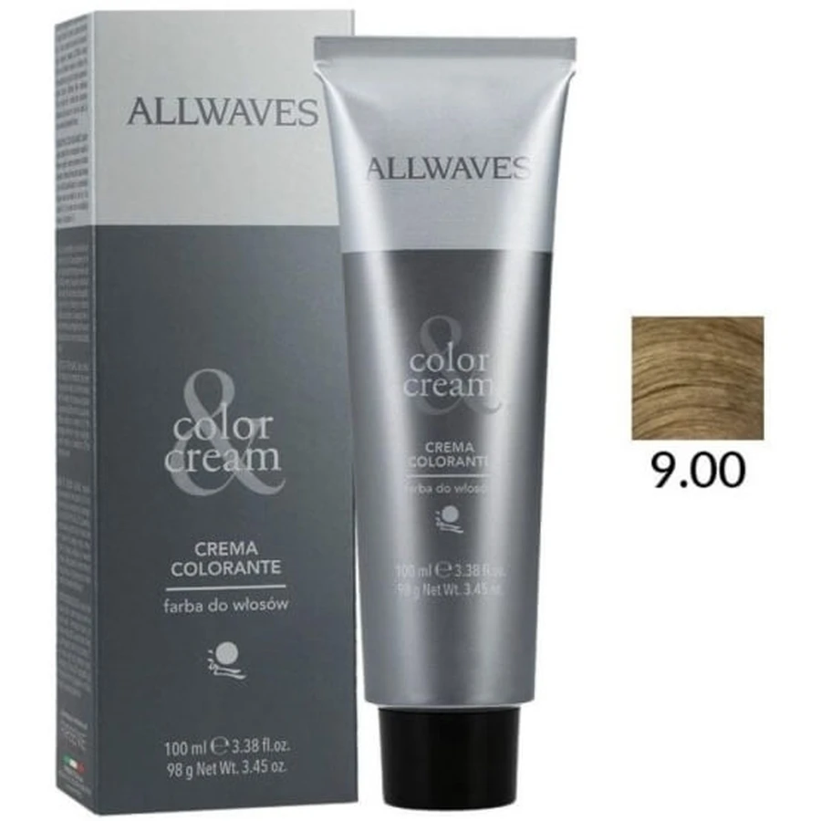 ALLWAVES Hair dye 9.00 Intense very light blonde ...