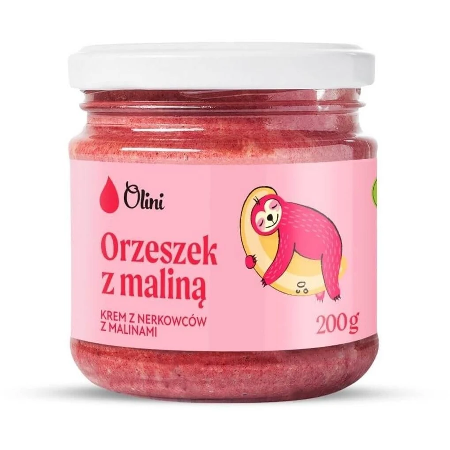 OLINI Cashewnotencrème met framboos 200 g