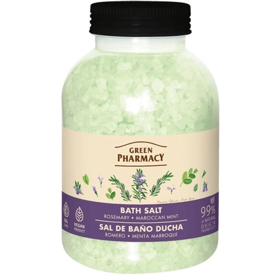 Green Pharmacy Badesalz mit Rosmarin und marokkanischer Minze 1 ...