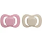 B.BOX Baby Schnuller 6m+ Rosa/Creme 2 Stück