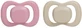 B.BOX baby pacifier 6m+ Pink/Cream 2 pieces