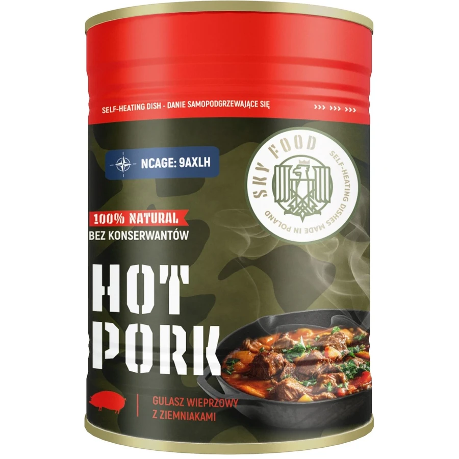 SKY FOOD Warme Varkensstoofpot met aardappelen 400 g