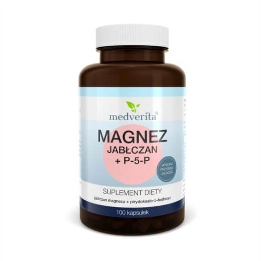 Medverita Magnesium Malaat + P-5-P 100 capsules