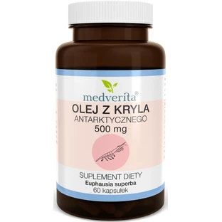 Medverita Antarktisches Krillöl 60 Kapseln.