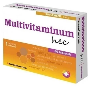 Multivitaminum Hec 50 tablets