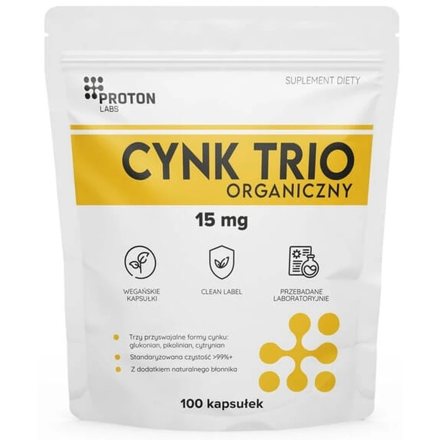 Proton Labs Zinc Trio 100 capsules