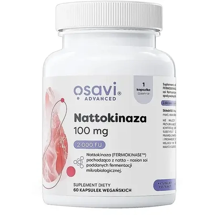 Osavi Nattokinase 100 mg 60 capsules veganistisch