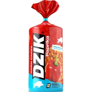 WK DZIK fettarme Paprika-Maiswaffeln 120 g