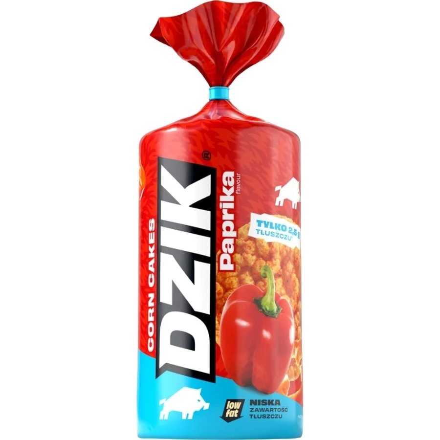 WK DZIK fettarme Paprika-Maiswaffeln 120 g