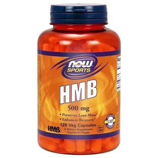 Now Foods HMB 500 mg Sport 120 cápsulas.