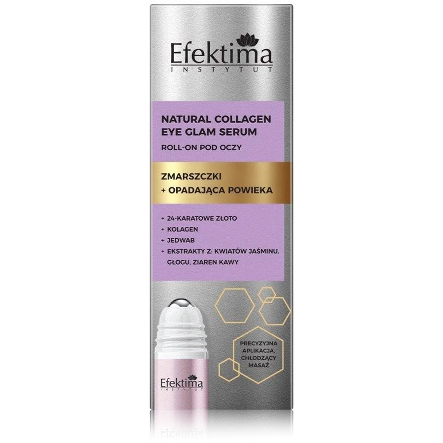 EFEKTIMA ROLL ON bajo los ojos Colágeno Natural Arrugas y ...