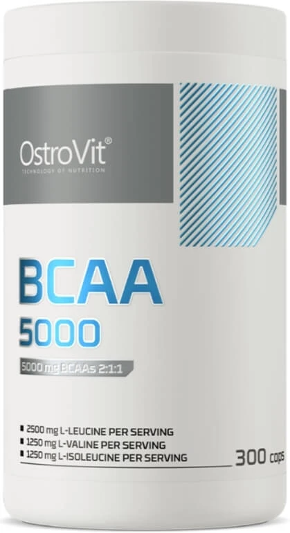 OstroVit BCAA 5000, 300 capsules