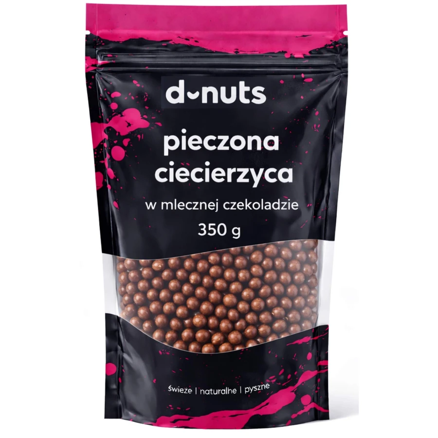 D-nuts Roasted Chickpeas in Milk Chocolate 350 g
