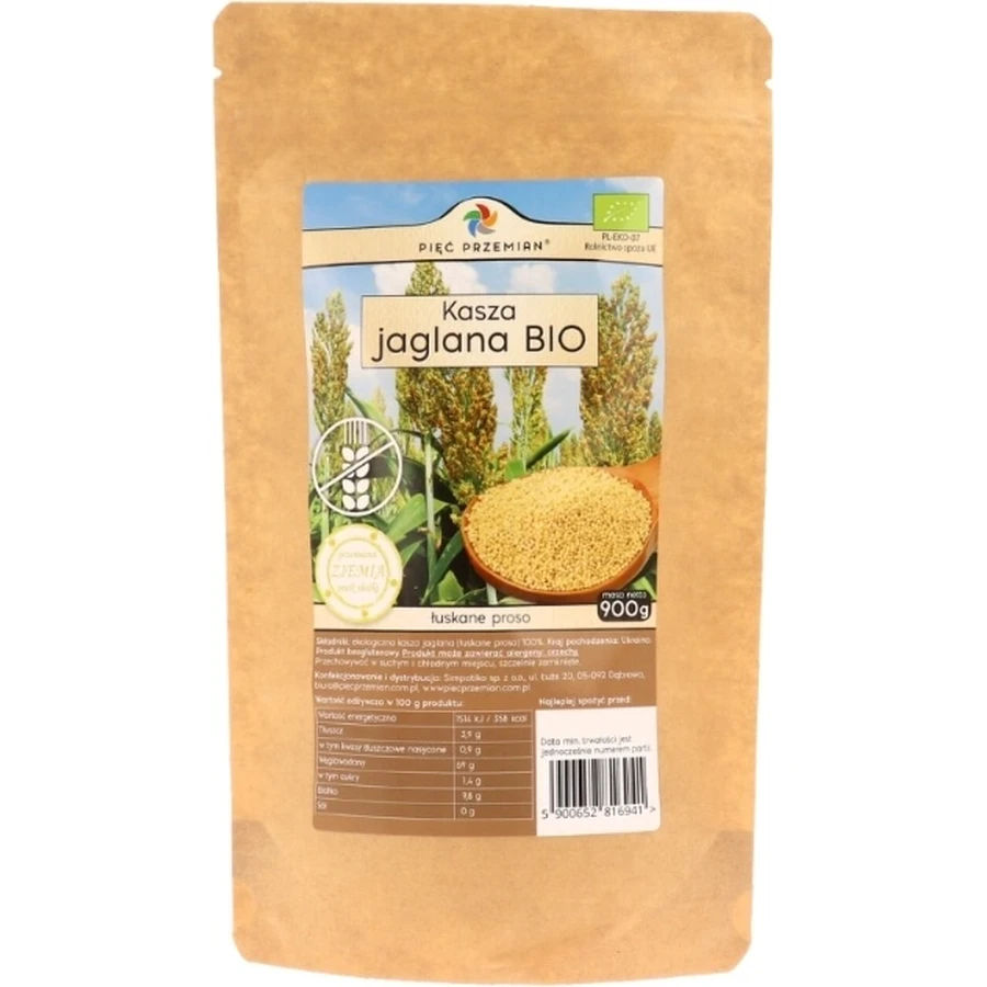 Five Transformations BIO glutenfreie Hirsegrütze 900 g