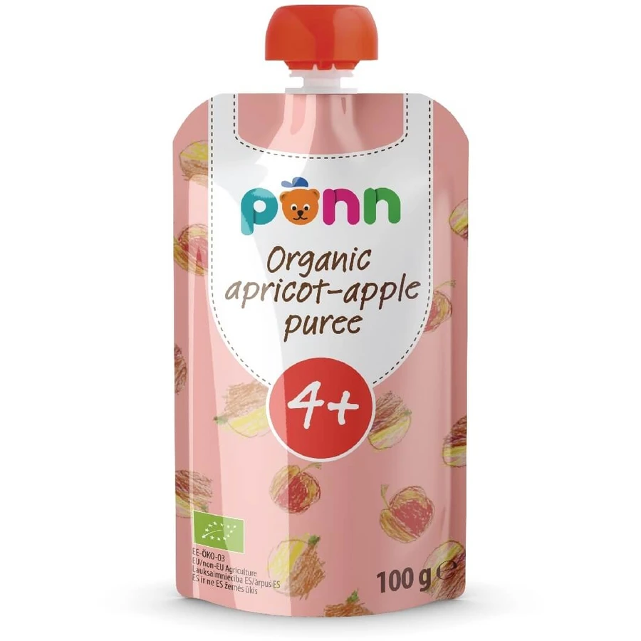 SALVEST Põnn BIO Albaricoque con manzana 100 g