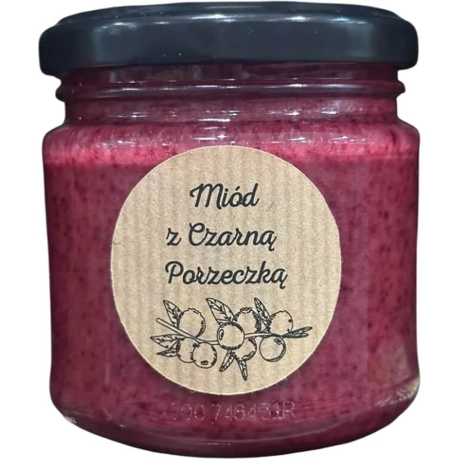 Dworskie miody Miel au cassis 250 g