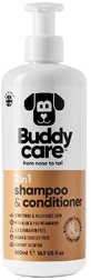 Buddycare Shampoo and Conditioner for Dogs 2-in-1, Coconut with Aloe Vera and ...