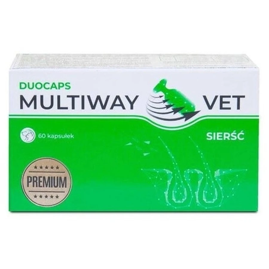 Multiway Vet Duocaps Hair 60 caps.