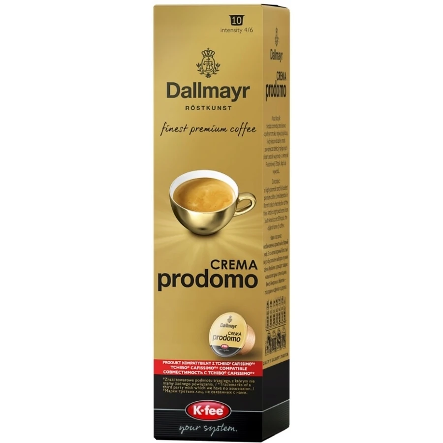 Kruger Dallmayr Crema Prodomo Coffee in capsules 16 pieces