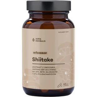 Mycodrop Shiitake 30:1 30% Beta-Glucan 60 Kapseln