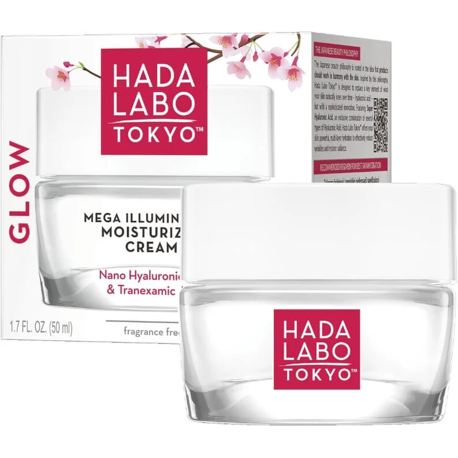 Hada Labo Tokyo GLOW SKIN Crema hidratante iluminadora ...