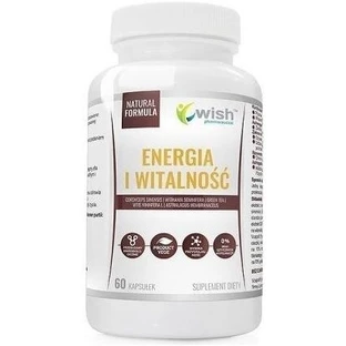 Wish Energy and Vitality 60 capsules.